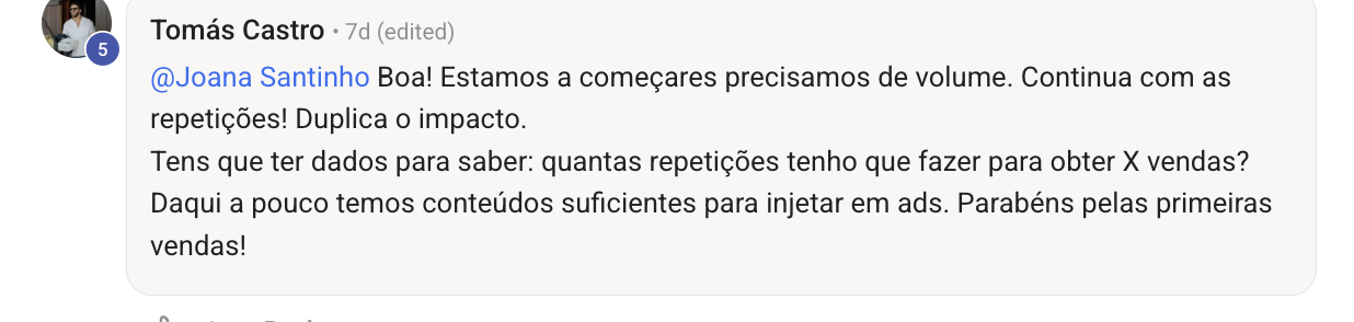 Direção semanal
